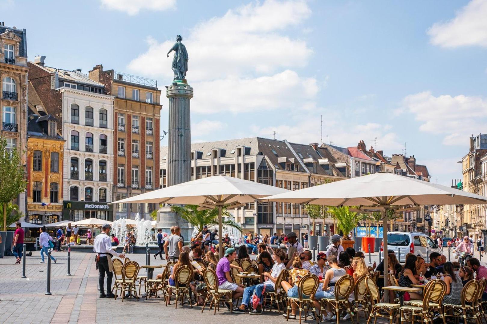 In The Heart Of Old Lille: Rue De La Monnaie Lägenhet Exteriör bild